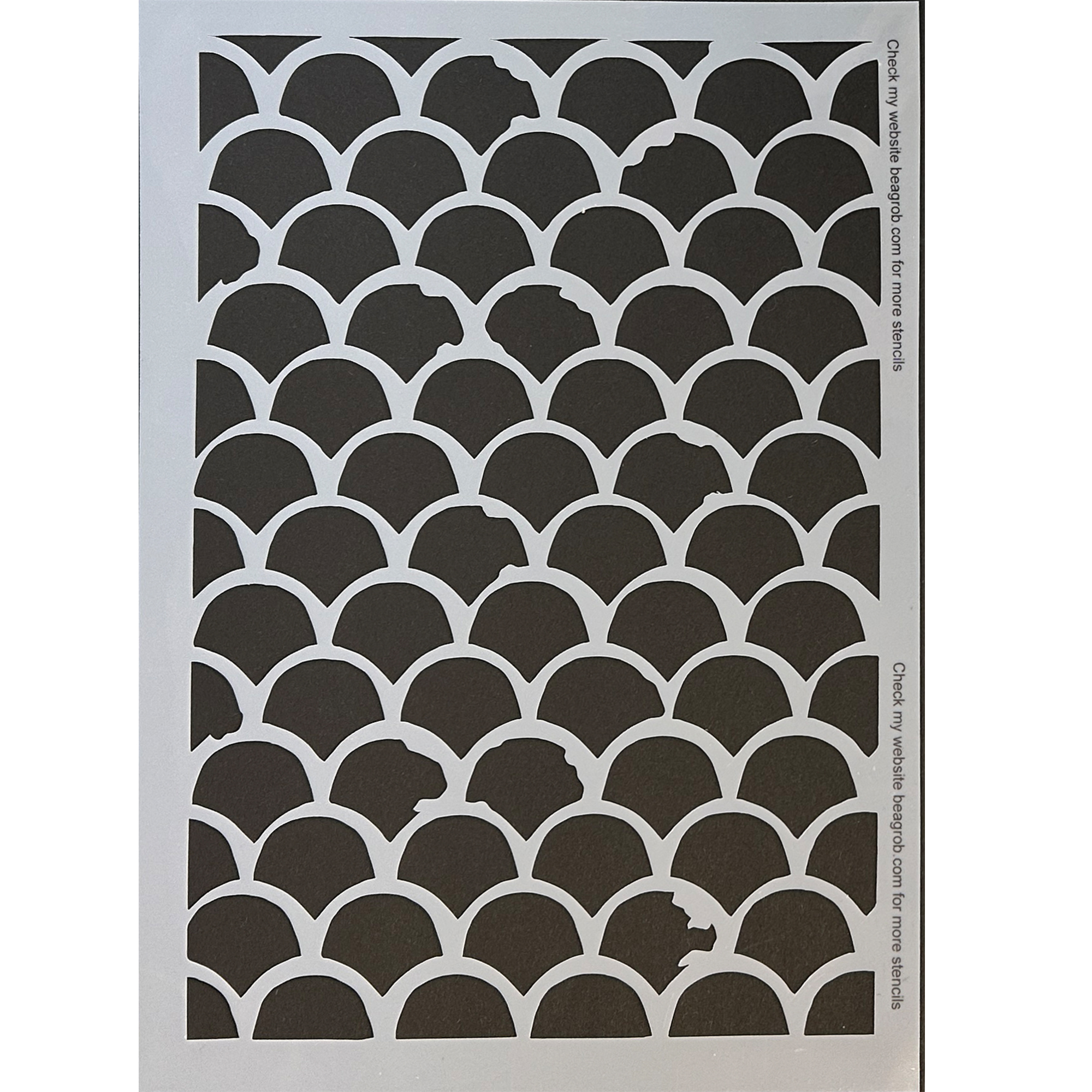 A4 Distressed scales