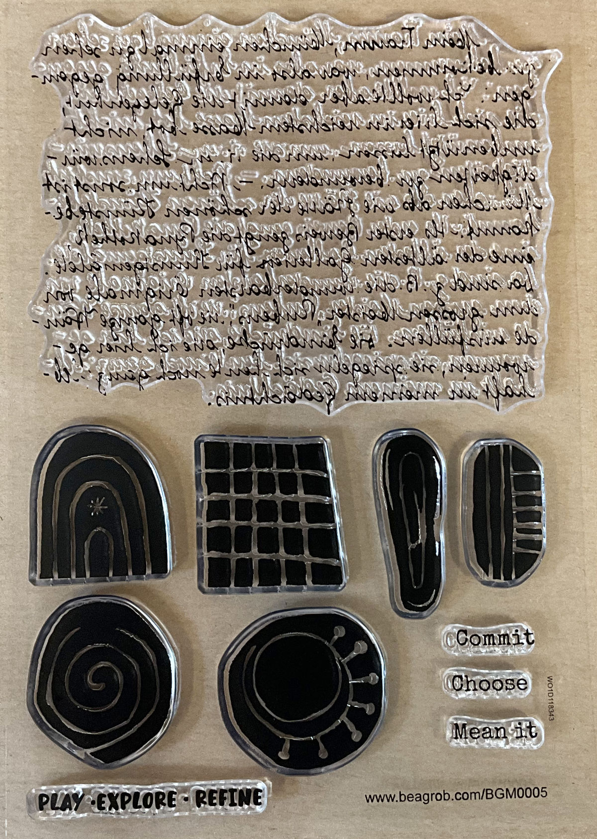 A5 Between the Lines (stamp set)